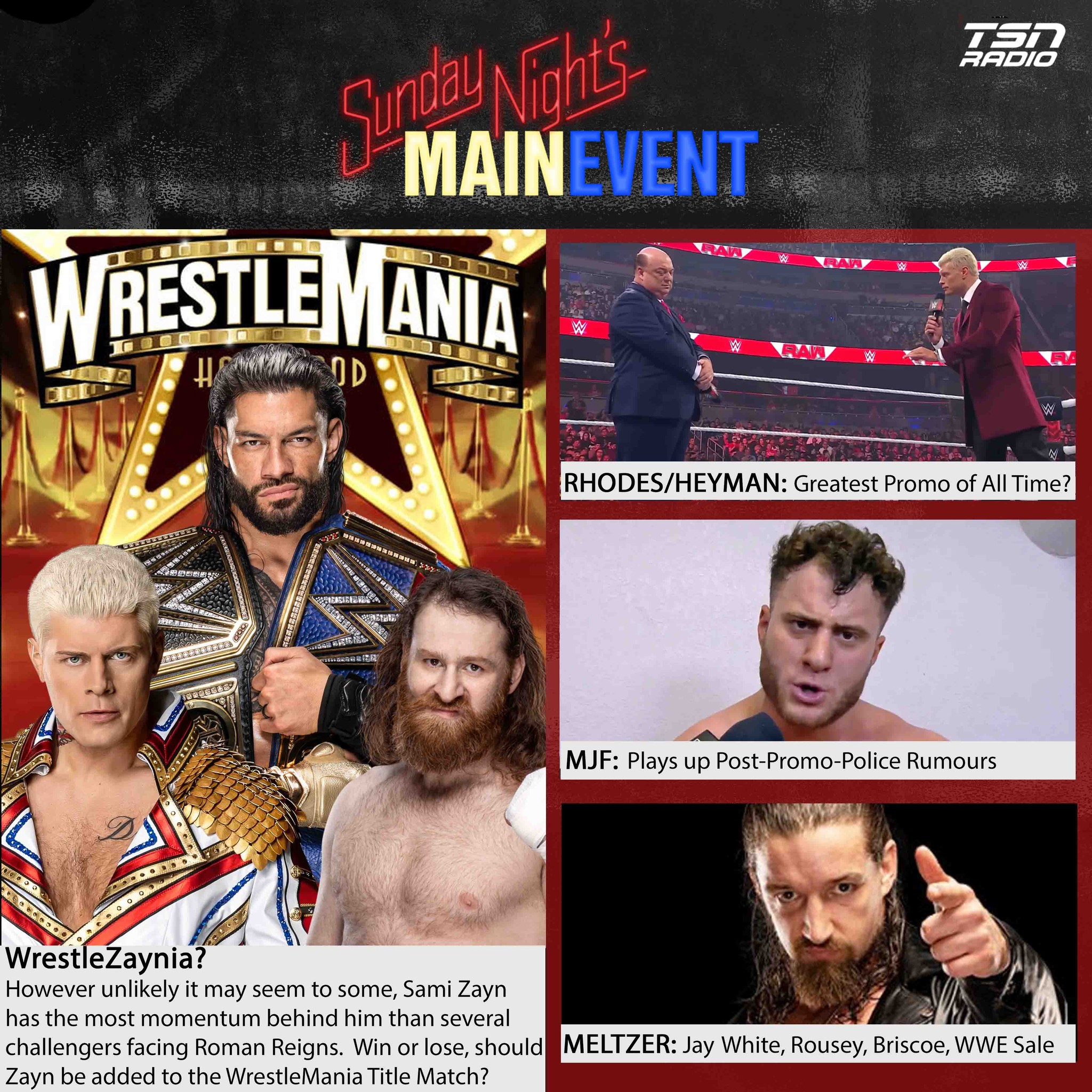 SNME Episode 267 WrestleZaynia? Sunday Night